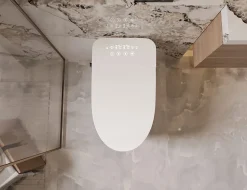 Toilette japonaise Nashi OVIAN PLUS SORTIE HORIZONTALE, WC lavant automatique, avec stérilisation UV gamme supérieure