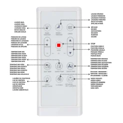 Toilette japonaise Nashi YAIZA PRO SORTIE VERTICALE, WC lavant automatique, design compact, chasse eau silencieuse