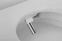 Toilette japonaise Nashi YAIZA PRO SORTIE VERTICALE, WC lavant automatique, design compact, chasse eau silencieuse