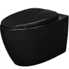 Toilette suspendu de couleur noir Cuvette WC en céramique