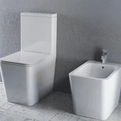 Toilette WC à poser PISA en ceramique