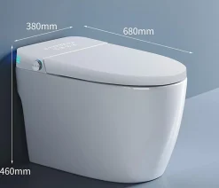 Toilettes intelligentes KLEENMAC Olivia KEB2020TRF (sans réservoir) (toilettes japonaises) sortie verticale 200 mm Gris
