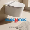 Toilettes suspendues intelligentes japonaises KLEENMAC VERONA Blanc modèle KEB3018WTR-C