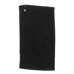Towel City - Serviette de golf LUXURY Black (50 cm x 30 cm)