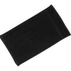Towel City - Serviette de bain pour invités LUXURY Noir (50 cm x 30 cm)