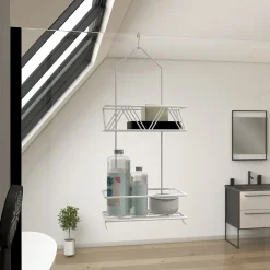 Valet Blanc suspendu 50x20x10 - ELI