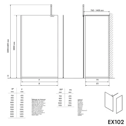 Vasque / Lavabo mural rectangulaire Fonte minérale 50x31x20cm Blanc mat, sans bonde ni cache - NT8558
