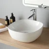 Vasque à poser 40.5 cm- blanc brillant en céramique - Vienne