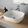 Vasque à poser 49.5 cm blanc brillant - Manille