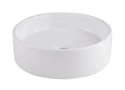 Vasque à poser céramique blanc GoodHome Scalea