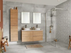 Vasque à poser céramique blanc GoodHome Scalea