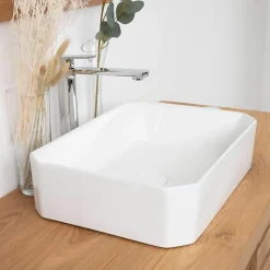 Vasque à poser en céramique Mika 50cm