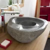 Vasque à poser en pierre de rivière Tourbillo 50