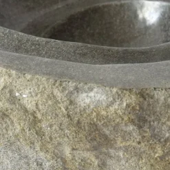 Vasque à poser en pierre de rivière Tourbillo 40