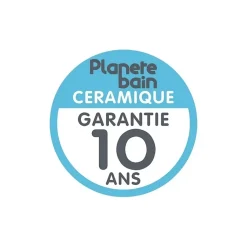Vasque à poser ou semi encastrable ronde - Jersey