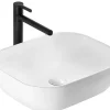 Vasque À Poser Rea Belinda White Rectangle