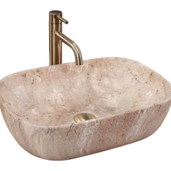Vasque À Poser Rea Belinda Savana Beige Rectangle