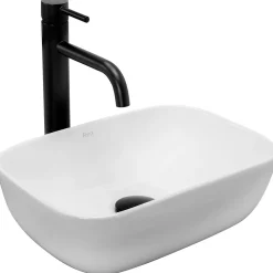 Vasque À Poser Rea Belinda Mini White Rectangle