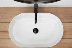 Vasque À Poser Rea Nadia 60 White Oval