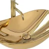 Vasque À Poser Rea Royal Gold Oval