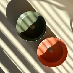 Vasque À Poser Rea Sami Terra Orange Round