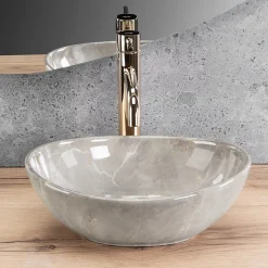 Vasque À Poser Rea Sofia Mini Kashmir Grey