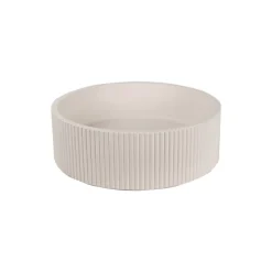 Vasque à poser ronde béton beige Ø37 x H.12 cm Homesight Balte