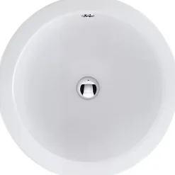 Vasque a encastrer par dessus céramique traditionnelle SANINDUSA WCA blanc (compatible avec colonne WCA)