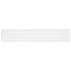 Vasque blanc rectangulaire en ceramique lavabo lave-mains a poser 680x380x120 mm