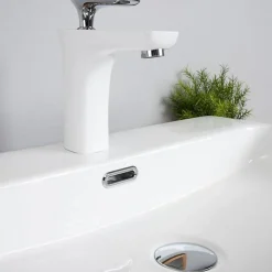 Vasque en céramique avec plage Olga 60cm