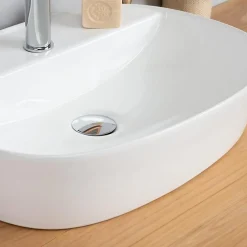 Vasque en céramique avec plage Bahia 50cm