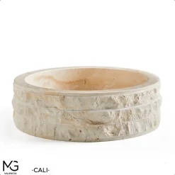 Vasque en marbre naturel CALI 40x40x15 cm