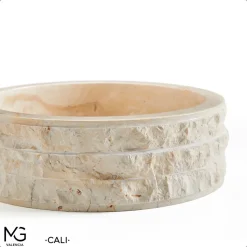 Vasque en marbre naturel CALI 40x40x15 cm