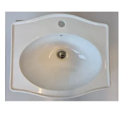 Vasque encastrable vitrifiée Louxor