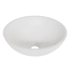 Vasque ronde à poser TREND - Blanc brillant