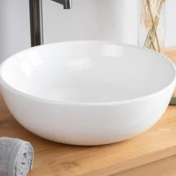 Vasque ronde en céramique Siam 41cm