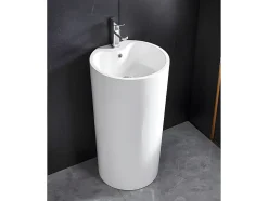 Vasque sur pied cylindrique TOTAM