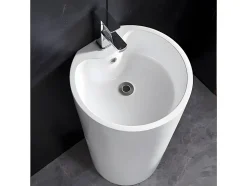 Vasque sur pied cylindrique TOTAM