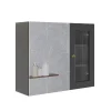 Vicco Gris 60x50cm avec miroir