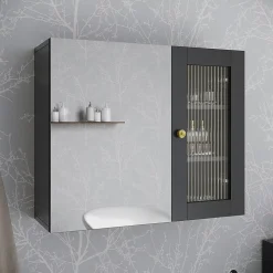 Vicco Gris 60x50cm avec miroir