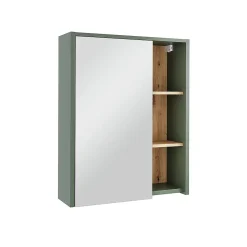 Vicco Armoire de toilette Vert/Artisan 60x75cm