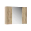 Vicco Armoire de toilette Chêne de force doré 80x59.2cm avec des étagères