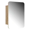Vicco Armoire de toilette Chêne de force doré 70x50cm avec des étagères