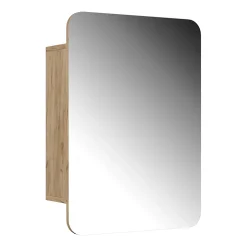 Vicco Armoire de toilette Chêne de force doré 70x50cm avec des étagères