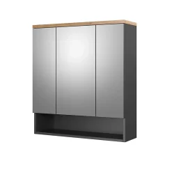 Vicco Armoire de toilette Anthracite 70x77.5cm