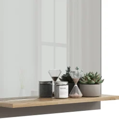 Vicco Armoire de toilette Grège 60x67cm avec étagère
