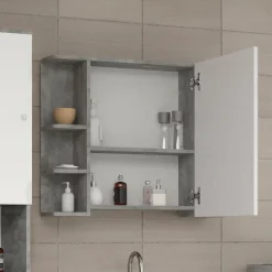 Vicco Armoire de toilette Béton 79.6x64cm