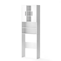 Vicco Armoire machine à laver Blanc 64x190cm