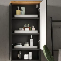 Vicco Armoire murale de salle de bain Anthracite 40x77.5cm