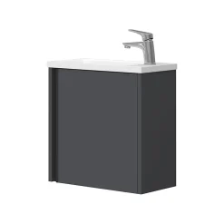 Vicco Ensemble de meubles de salle de bain Anthracite 2 parties